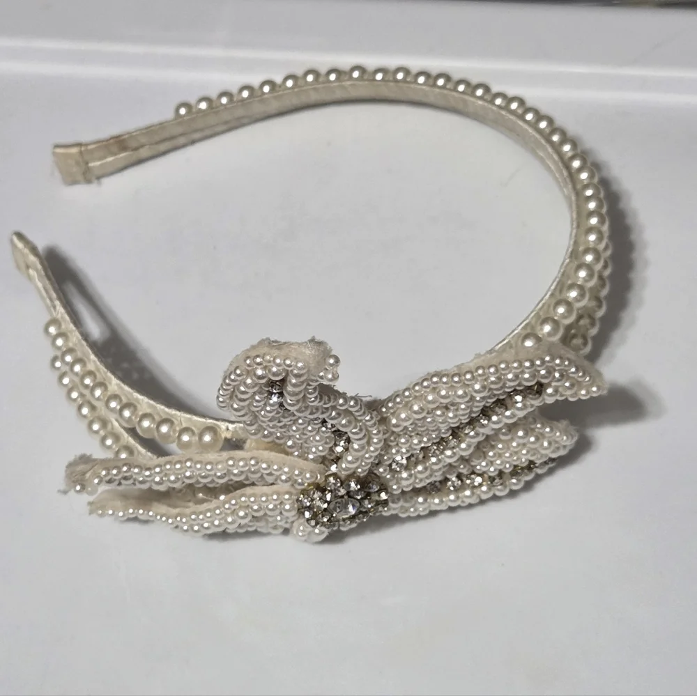 Pampili  pearls / Rhinestone  Headband